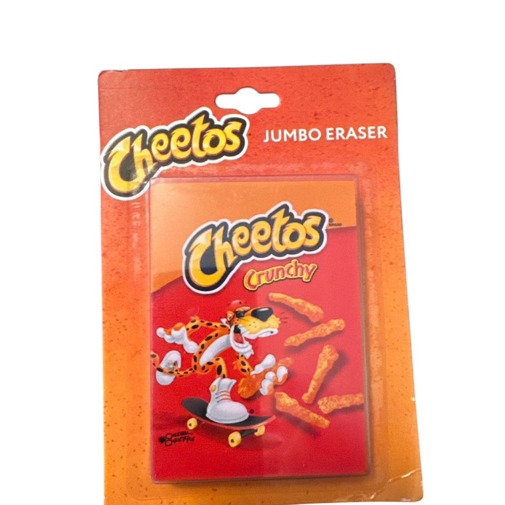 Cheetos Themed Jumbo Eraser Stationary Collectible